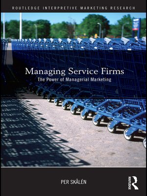 cover image of Managing Service Firms